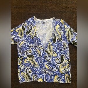 Two Thin Lightweight Summer Cardigans.